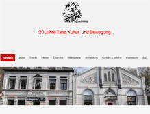 Tablet Screenshot of loewenburg-duesseldorf.de